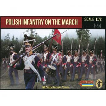 Strelets 142 Polish Infantry Marching