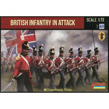 Strelets 145 British Infantry in Attack