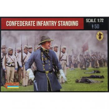 Strelets 156 Confederate Infantry Standing x 50