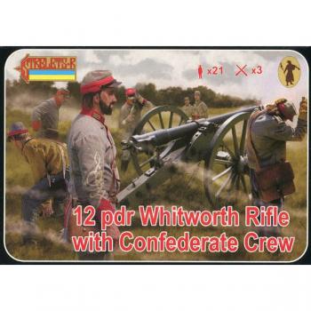 Strelets 183 Whitworth Rifle with Confederate Crew