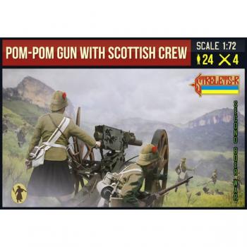 Strelets 189 Pom-Pom Gun with Scottish Crew