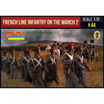 Strelets 220 French Line Infantry on the March 2