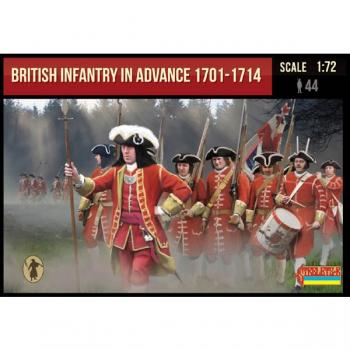 Strelets 230 British Infantry in Advance 1701-1714