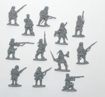 Strelets 254 Dismounted French Dragoons