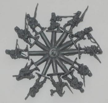 Strelets 254 Dismounted French Dragoons