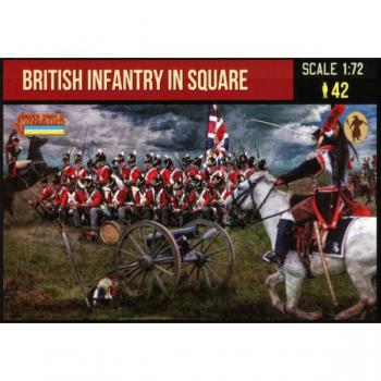 Strelets 286 British Infantry in Square