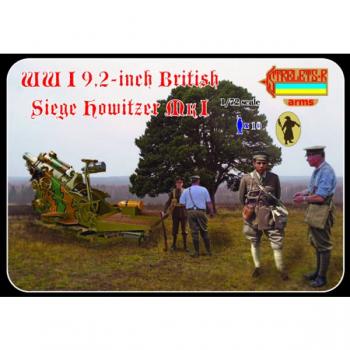 Strelets A012 WWI British Siege Howitzer M-I