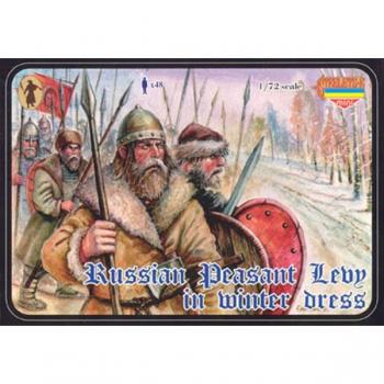 Strelets M027 Russian Peasant Levy x 48