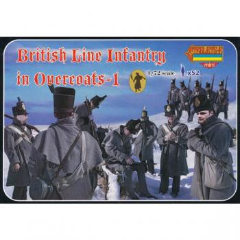 Strelets M094 British Infantry in Overcoats x 52
