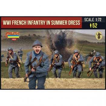 Strelets M134 WWI French Infantry x 52