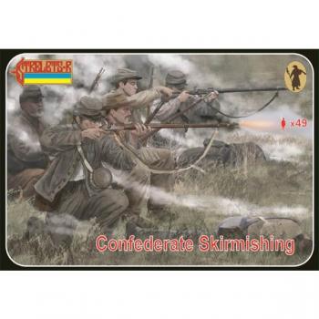 Strelets 158 Confederate Skirmishing x 49