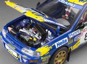 Sun Star 5528 Subaru Impreza 555 Rally NZ 1997