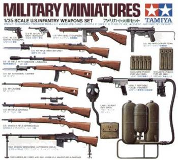 Tamiya 35121 US Infantry Weapons
