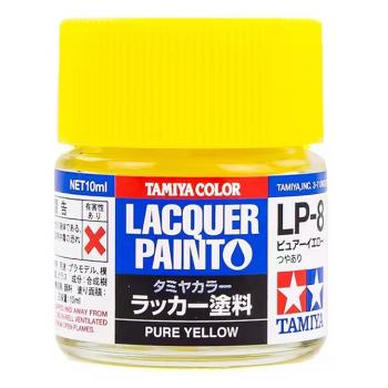 Tamiya 82108 Lacquer LP-8 - Pure Yellow