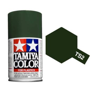 Tamiya 85002 TS-2 Dark Green Spray