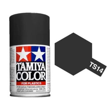 Tamiya 85014 TS-14 Black Spray
