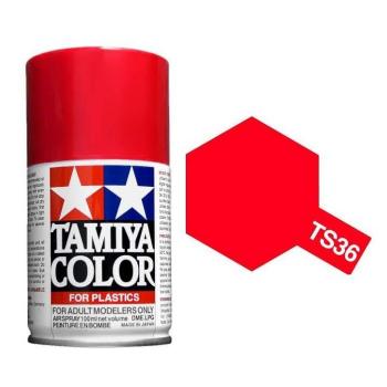 Tamiya 85036 TS-36 Fluorescent Red Spray