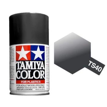 Tamiya 85040 TS-40 Metallic Black Spray