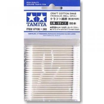 Tamiya 87105 Craft Cotton Swab - Triangular x 50