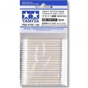 Tamiya 87106 Craft Cotton Swab - Triangular x 50