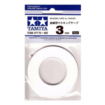 Tamiya 87178 Masking Tape for Curves 3mm