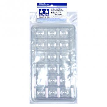 Tamiya 87195 18 Well Palette for Brush Painting x 5