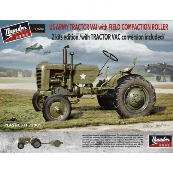 Thunder Model 72001 US Army Tractor x 2 + Roller