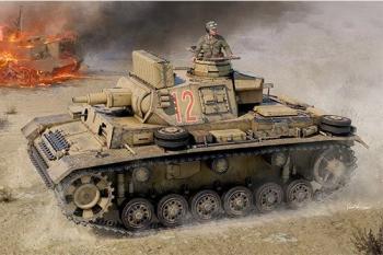 Trumpeter 00957 Pz.Kpfw.III Ausf.N - Tunisia