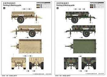 Trumpeter 01010 M1082 LMTVT Trailer