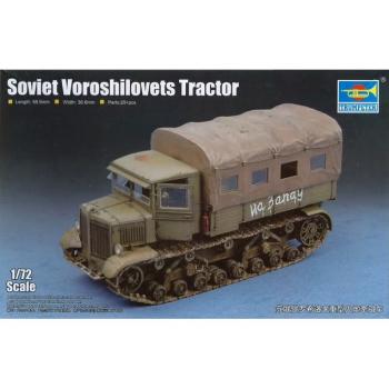 Trumpeter 07110 Soviet Voroshilovets Tractor