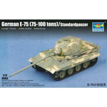 Trumpeter 07125 German E75 (75-100 Tons)