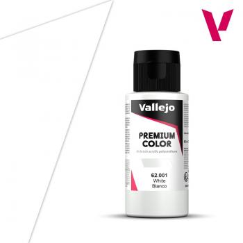 Vallejo 62.001 Premium Color - White 60ml