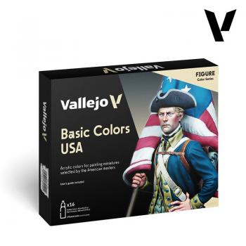 Vallejo 70.140 Basic Colors USA Pioneers