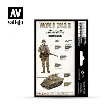 Vallejo 70.203 WWII American Armour & Infantry