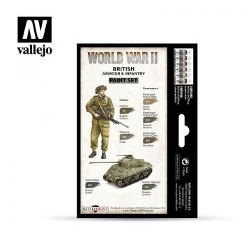 Vallejo 70.204 WWII British Armour & Infantry