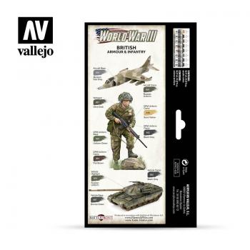 Vallejo 70.222 WWIII British Armour & Infantry