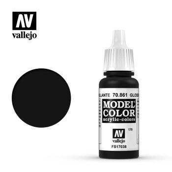 Vallejo 70.861 Model Color - Glossy Black