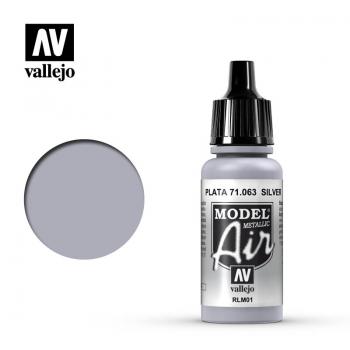 Vallejo 71.063 Model Air - Silver RLM01 Metallic