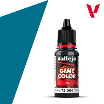 Vallejo 72.084 Game Ink - Dark Turquoise