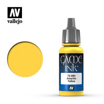 Vallejo 72.085 Game Ink - Yellow