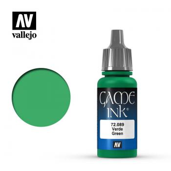 Vallejo 72.089 Game Ink - Green