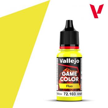 Vallejo 72.103 Game Color - Fluorescent Yellow