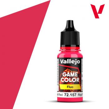 Vallejo 72.157 Game Color - Fluorescent Red