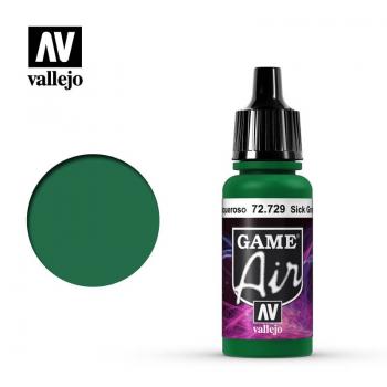 Vallejo 72.729 Game Air - Sick Green