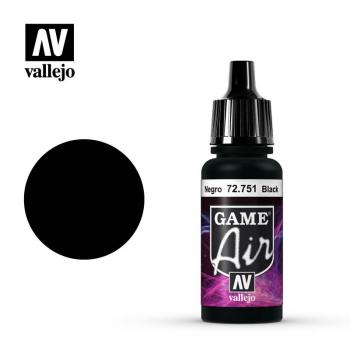 Vallejo 72.751 Game Air - Black