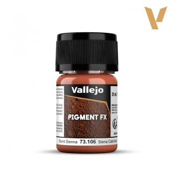 Vallejo 73.106 Vallejo Pigments - Burnt Sienna