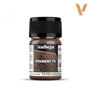 Vallejo 73.110 Vallejo Pigments - Burnt Umber