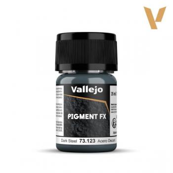 Vallejo 73.123 Vallejo Pigments - Dark Steel