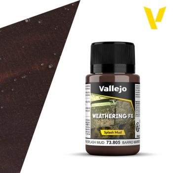 Vallejo 73.805 Weathering FX - Brown Splash Mud