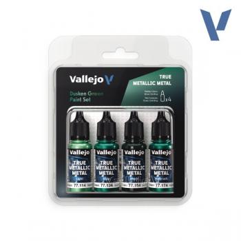 Vallejo 77.257 TMM - Dusken Green Paint Set